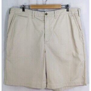 Polo Ralph Lauren Mens Relaxed Fit Chino Shorts Khaki Tan Cotton Size 40 RN41381